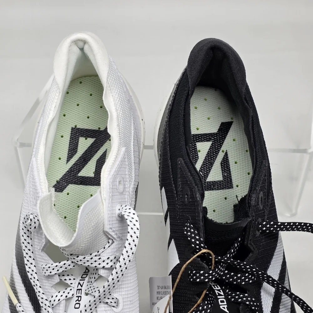 Adidas Adizero Electric Men Size 12 Cleats Snack Attack White Black IE4401 New - Picture 9 of 11